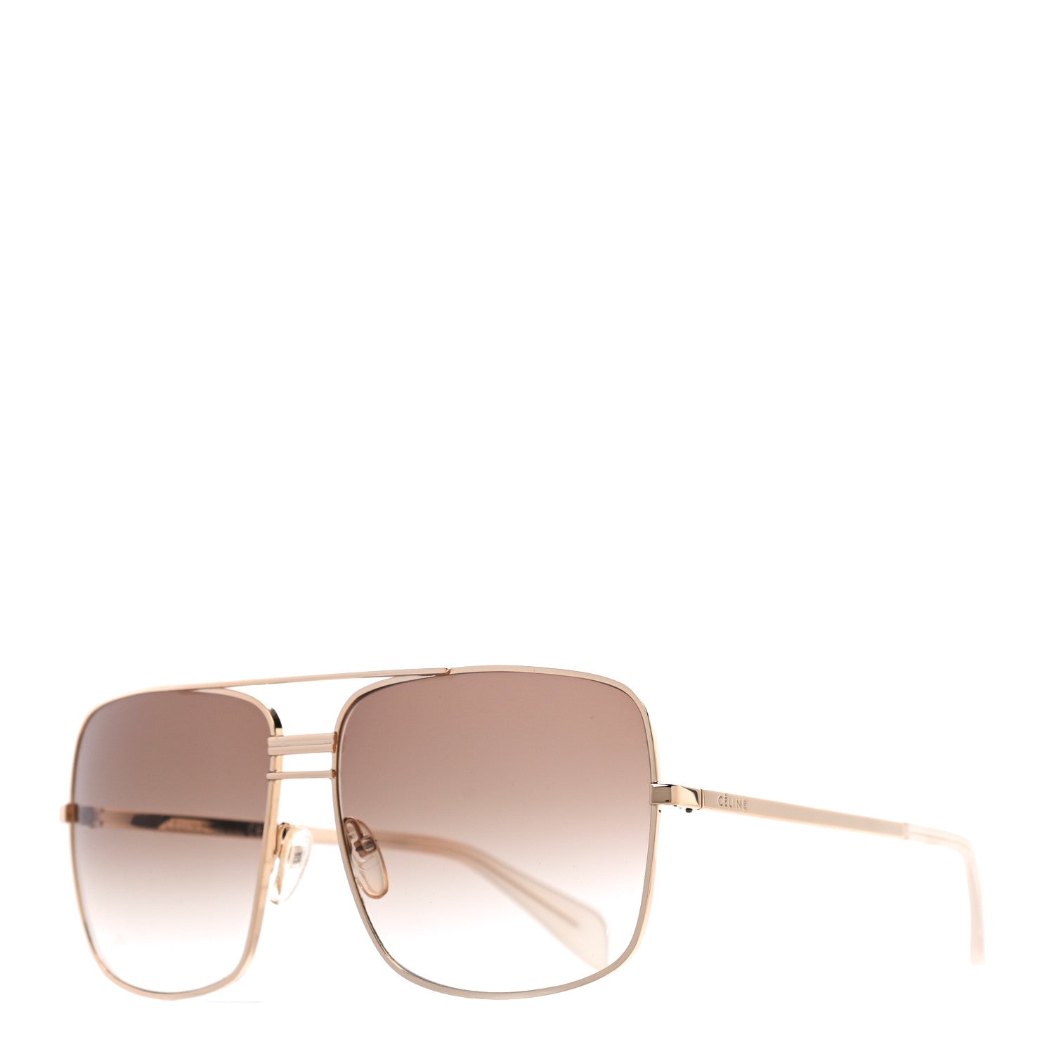 Celine Metal Sunglasses CL 41808/S Gold 1 of 6