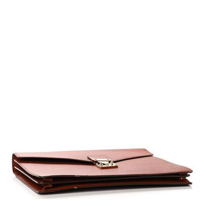 Louis Vuitton Epi Serviette Ambassadeur Briefcase Fawn 3 of 14