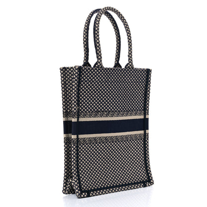 Christian Dior Embroidered La Lune Tarot Vertical Book Tote Blue 3 of 11