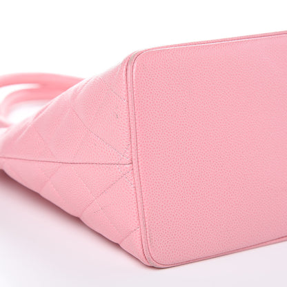 Chanel Caviar Quilted Medallion Tote Light Pink 7 of 15