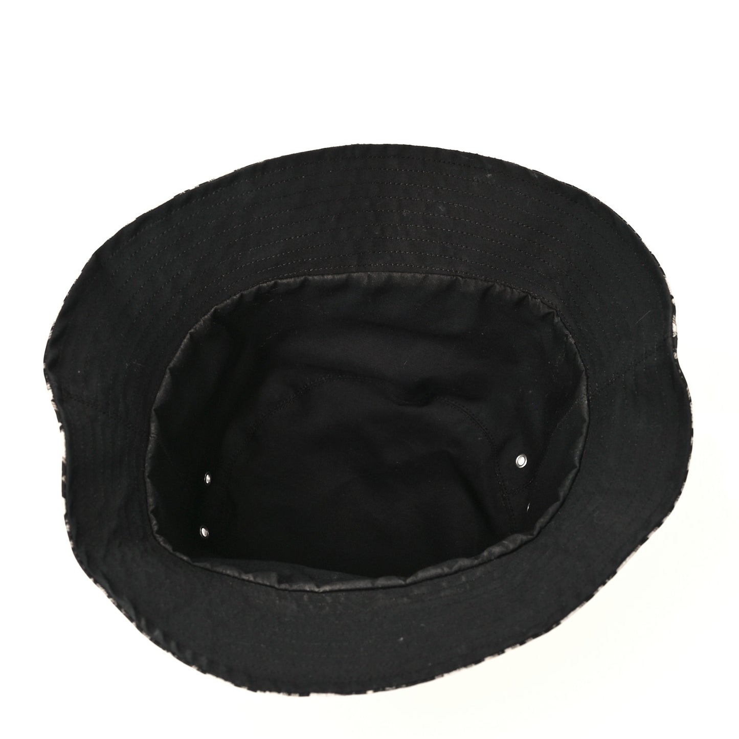 Oblique Reversible Teddy-D Brim Bucket Hat 58 Black