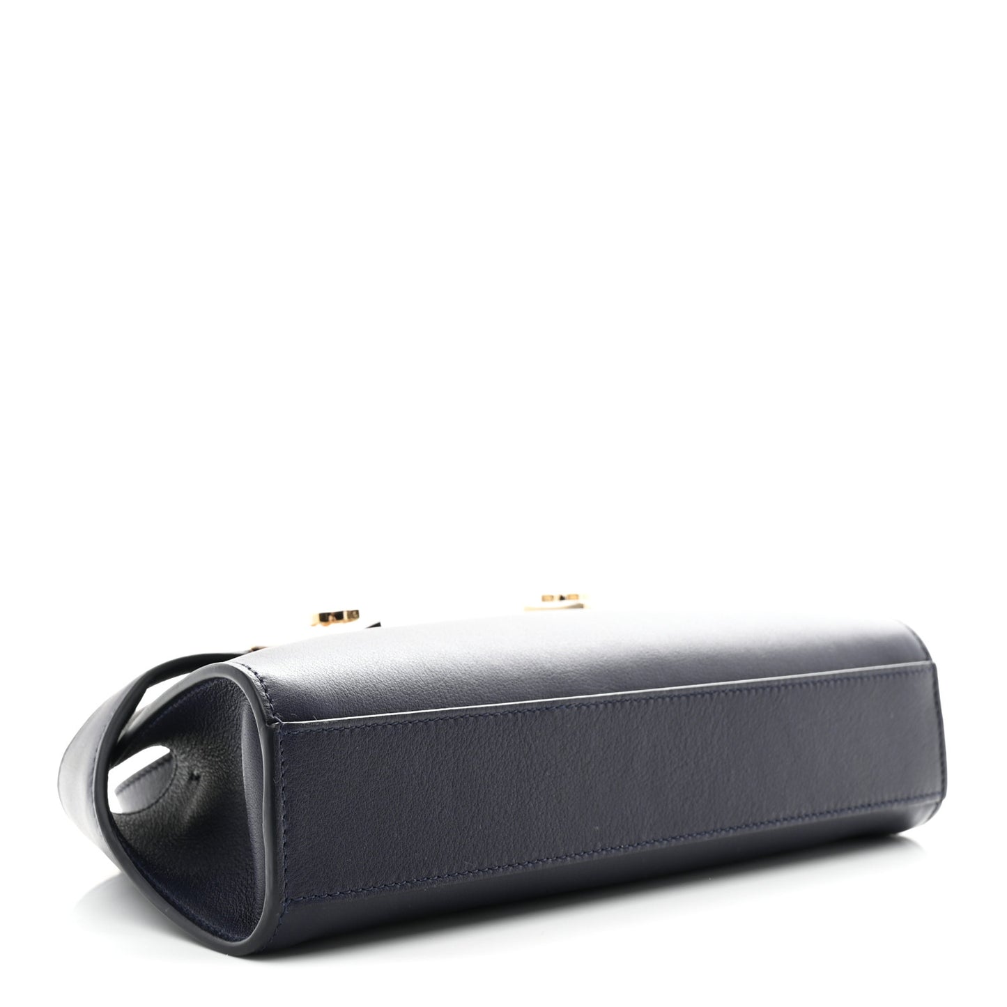 Calfskin Mini Hug Crossbody Bag Midnight