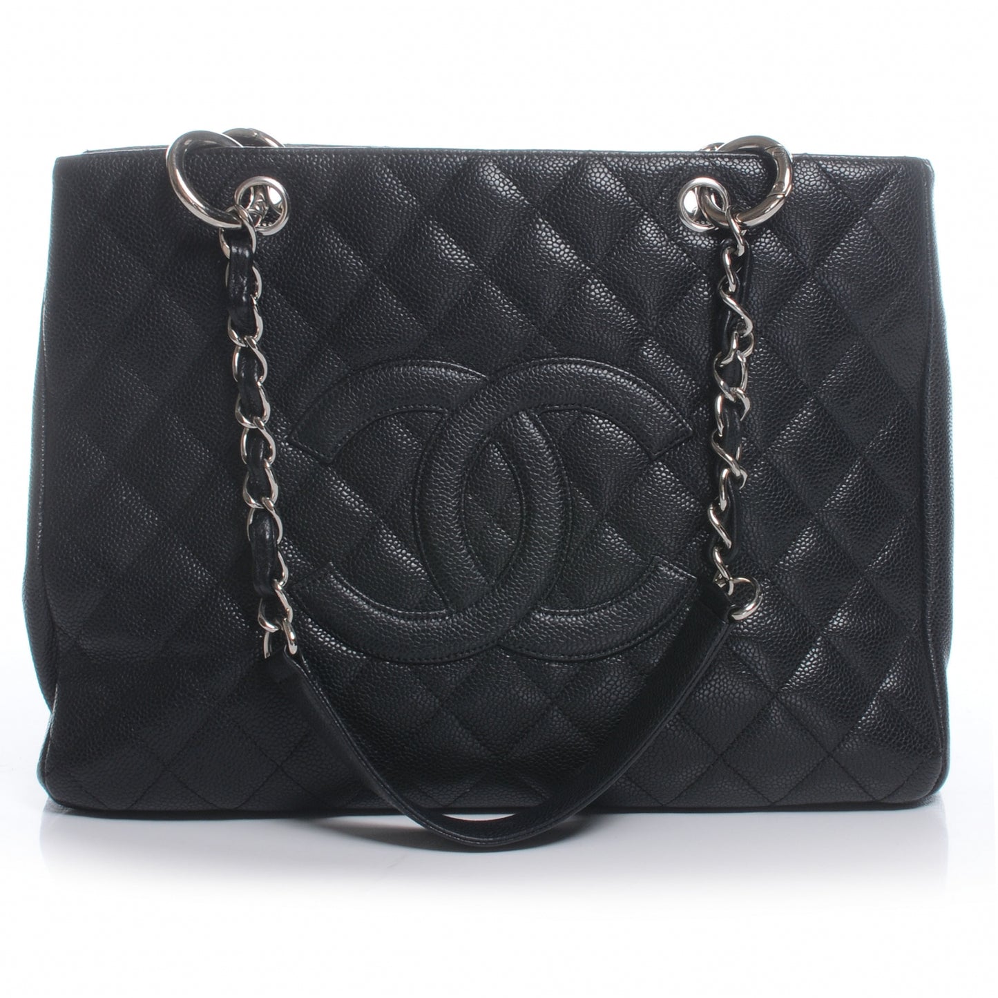 Caviar Grand Shopping Tote GST Black