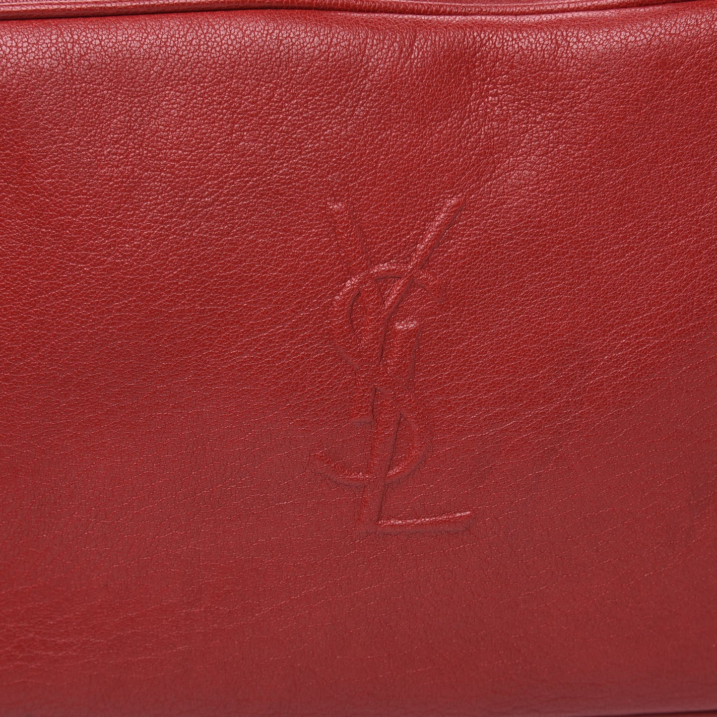 Calfskin Monogram Small Lou Camera Bag Red
