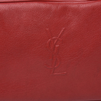 Saint Laurent Calfskin Monogram Small Lou Camera Bag Red 11 of 16
