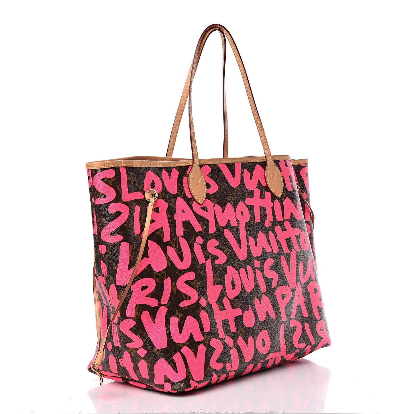 Monogram Graffiti Neverfull GM Fuchsia