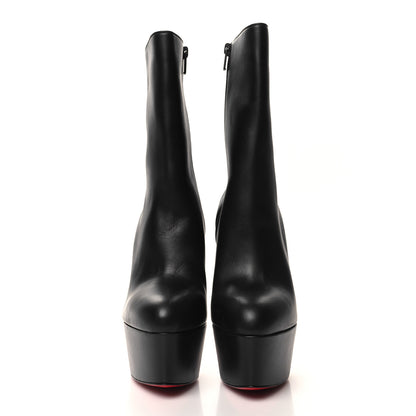 Christian Louboutin Calfskin Dolly Alta Booty 160 Ankle Boots 39.5 Black 2 of 10