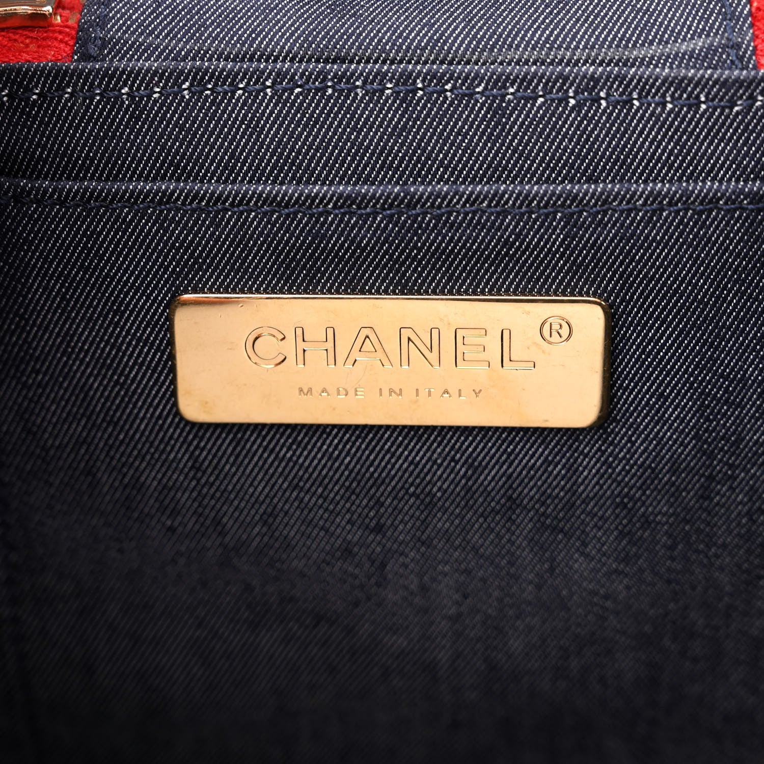 Chanel Lambskin Timeless Vanity Cosmetic Case Red 6 of 11