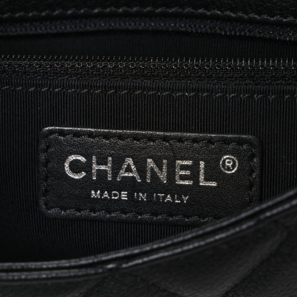 Chanel Calfskin Quilted Casual Pocket Messenger Flap Black 6 of 11