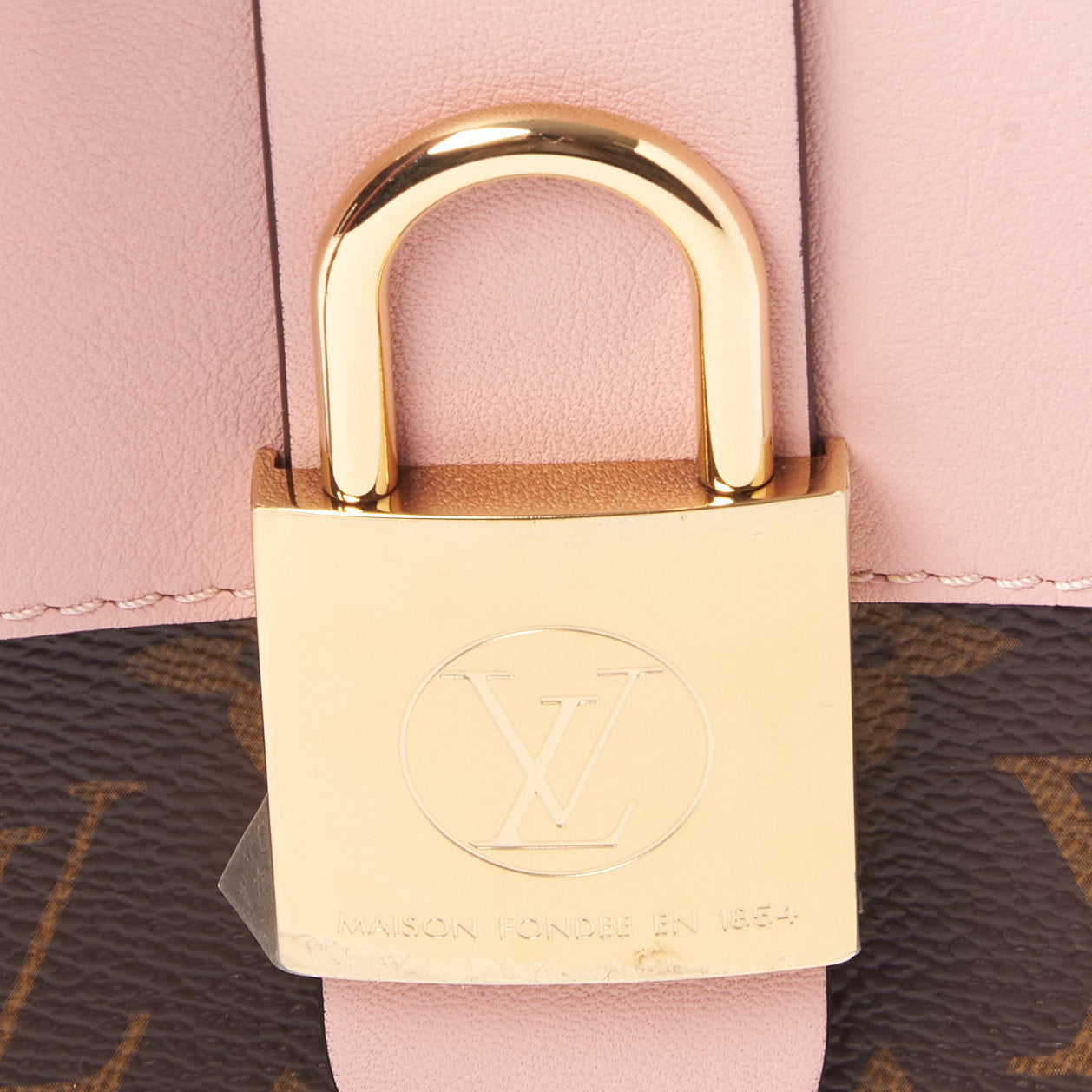 Monogram Locky BB Rose Poudre