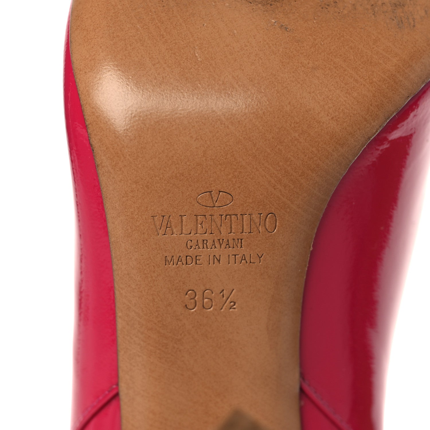 Valentino Garavani Patent Twist Heel 105mm Ankle Boots 36.5 Bouganville 6 of 10