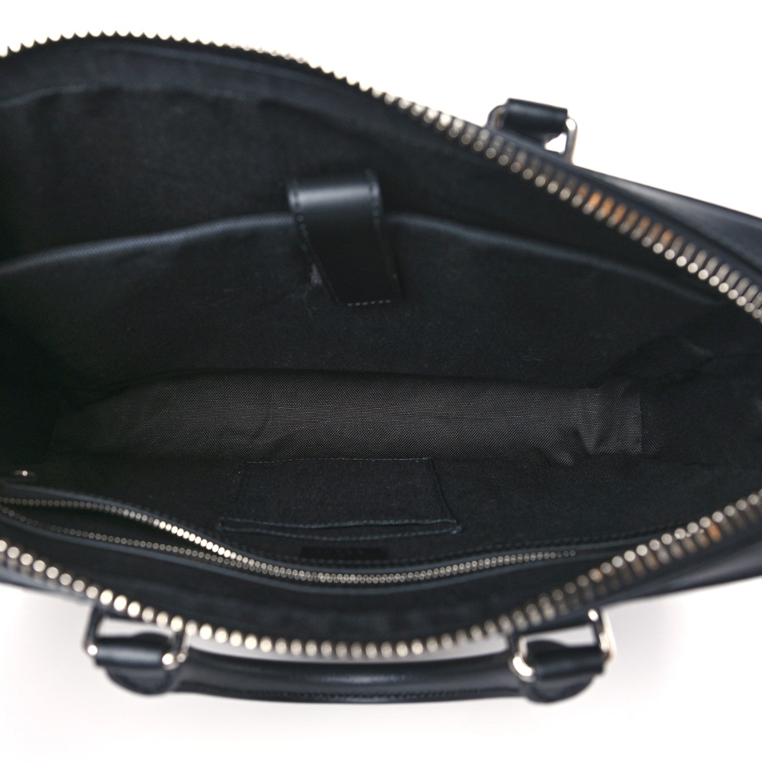 Gucci GG Supreme Monogram Appia Calfskin Web Briefcase Black 5 of 9