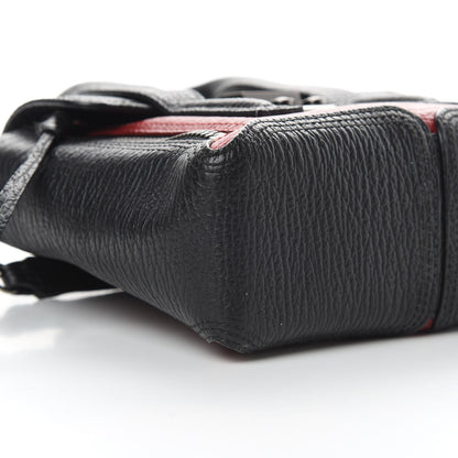 3.1 Phillip Lim 3.1 Textured Calfskin Mini Pashli Satchel Crimson Black 9 of 15