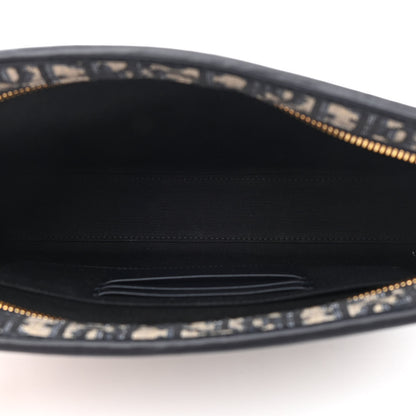 Christian Dior Oblique 30 Montaigne Pouch Blue 5 of 12