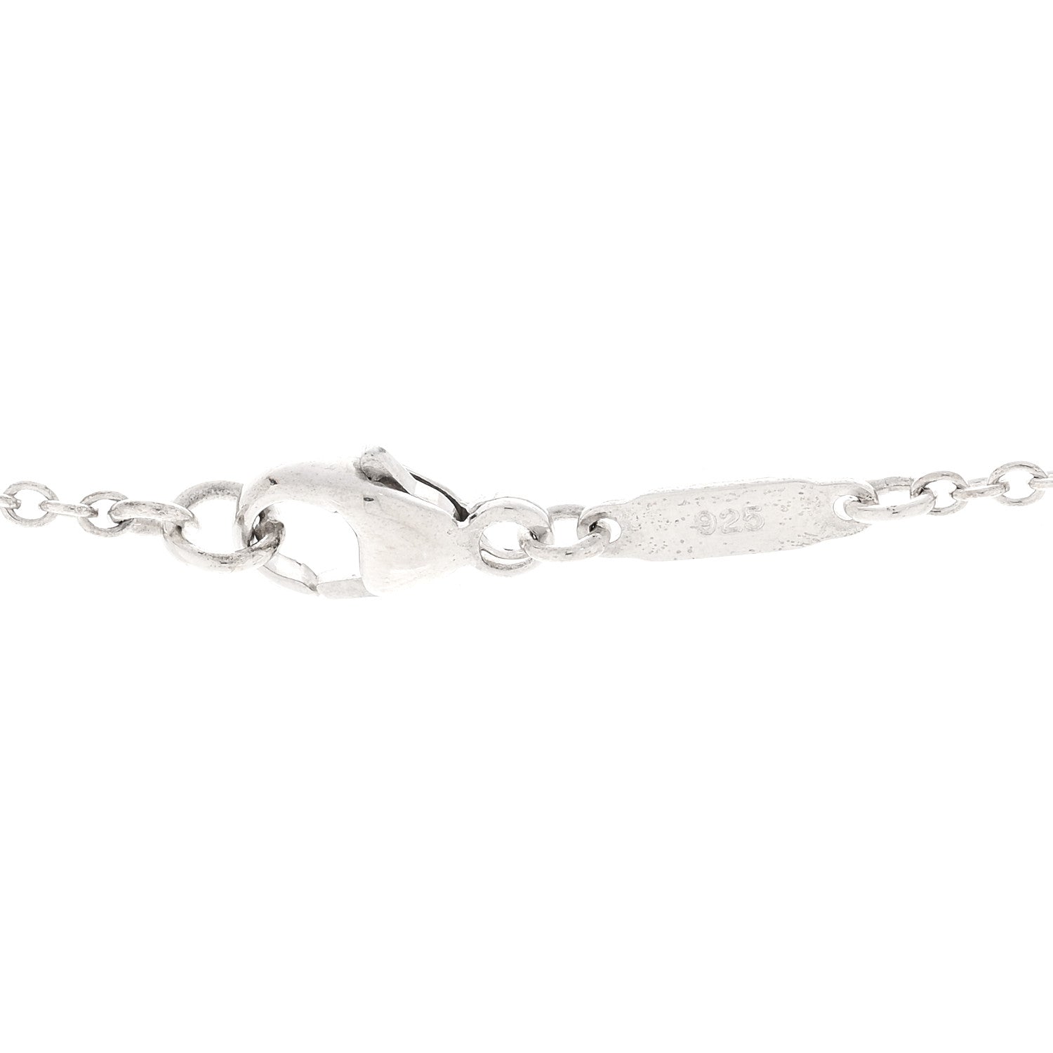 Tiffany Sterling Silver Butterfly Pendant Necklace 5 of 6