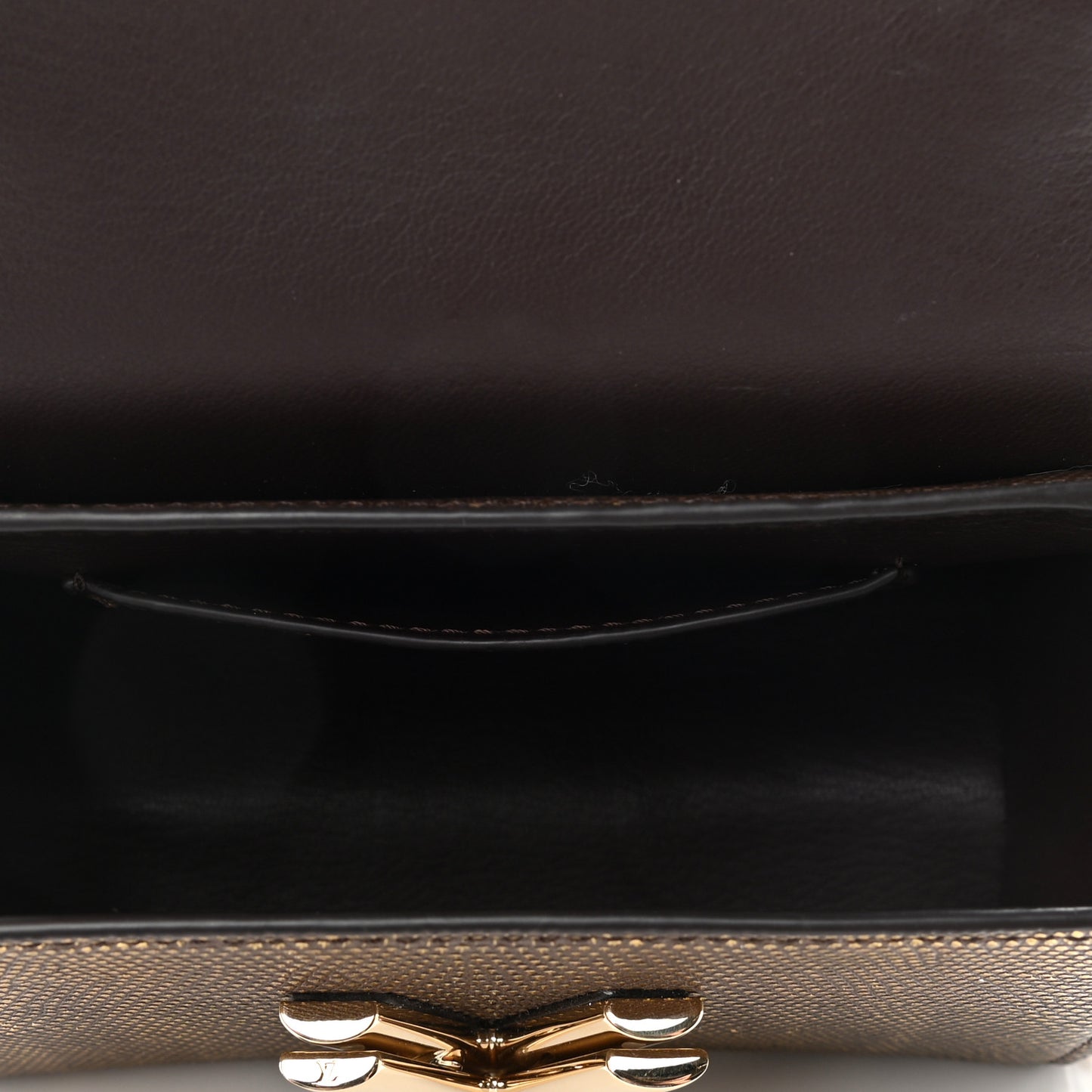 Lizard Twist Shoulder Bag Mini Gold