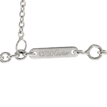 Cartier Platinum Diamond Cross Pendant Necklace 4 of 6