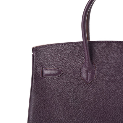 Hermes Togo Birkin 35 Raisin 33 of 37