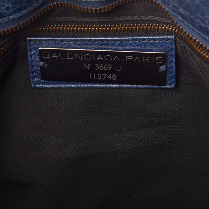 Balenciaga Agneau Classic Hardware City Bleu Mineral 8 of 16