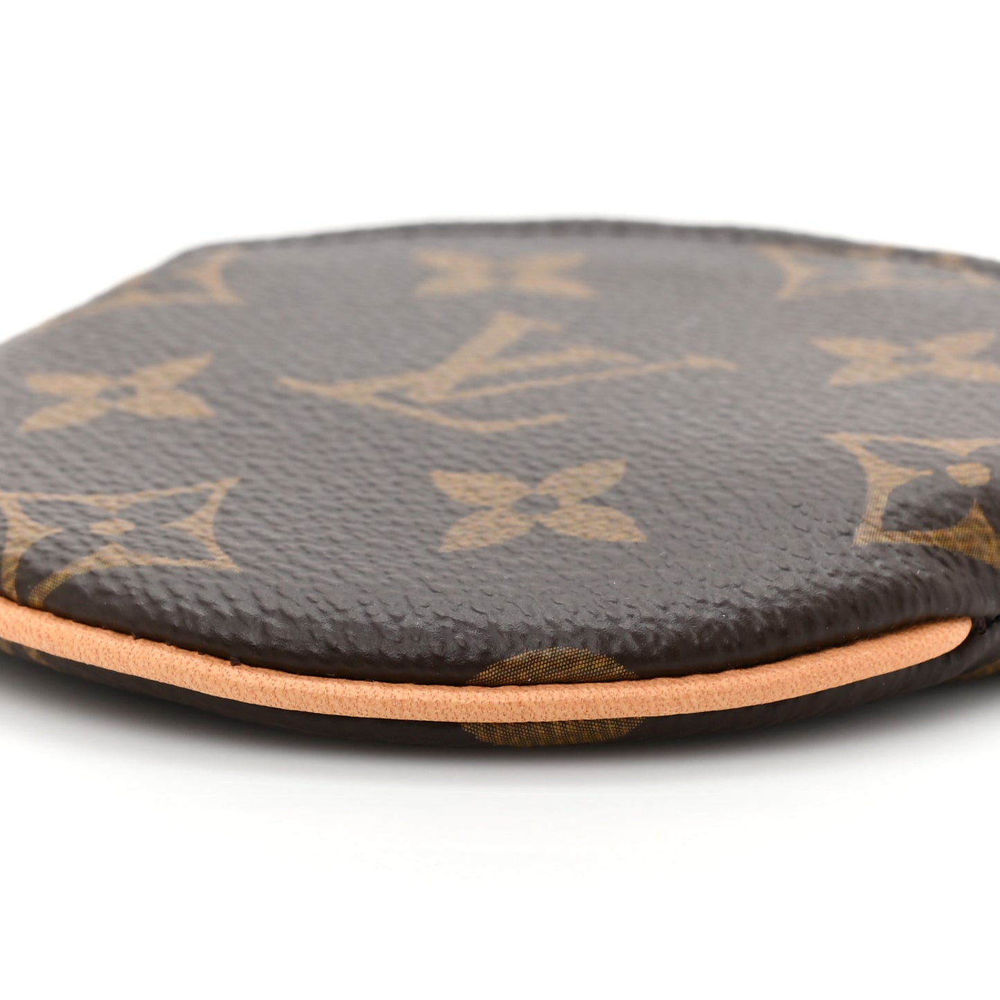 Monogram Round Coin Purse