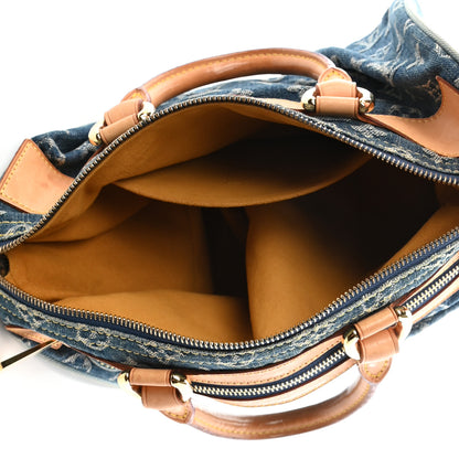 Louis Vuitton Monogram Denim Neo Speedy Blue 4 of 4