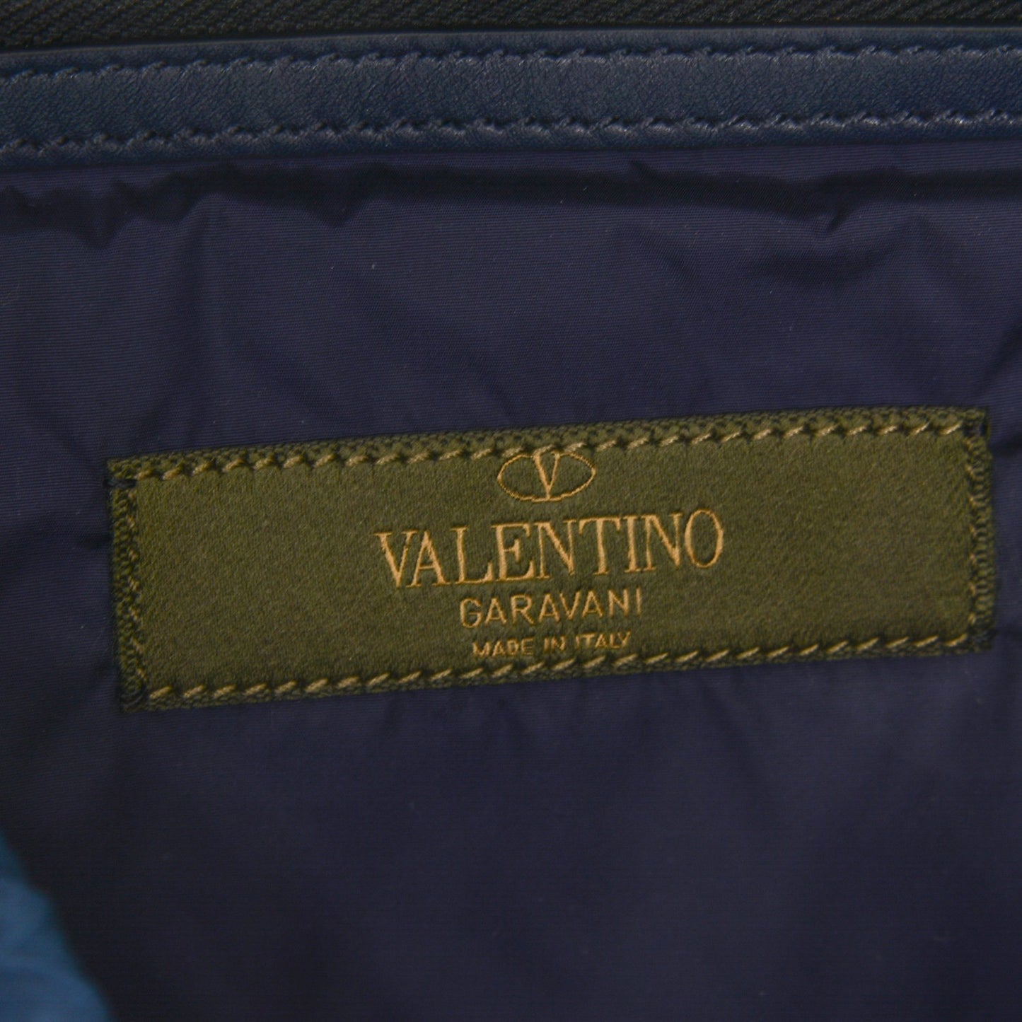 Nylon Printed Camustars Backpack Blue