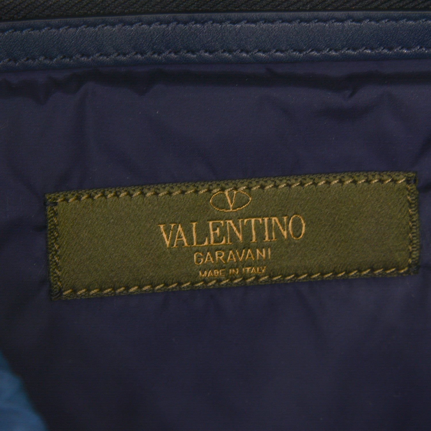 Valentino Garavani Nylon Printed Camustars Backpack Blue 6 of 6