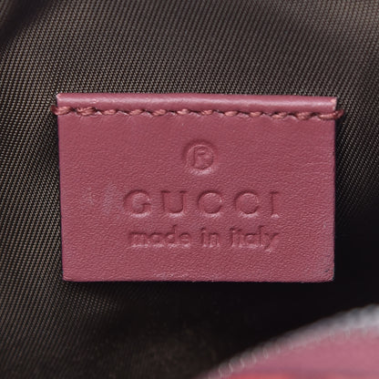 Gucci GG Supreme Monogram Blooms Large Pouch Cosmetic Case Beige Multicolor Dry Rose 6 of 9