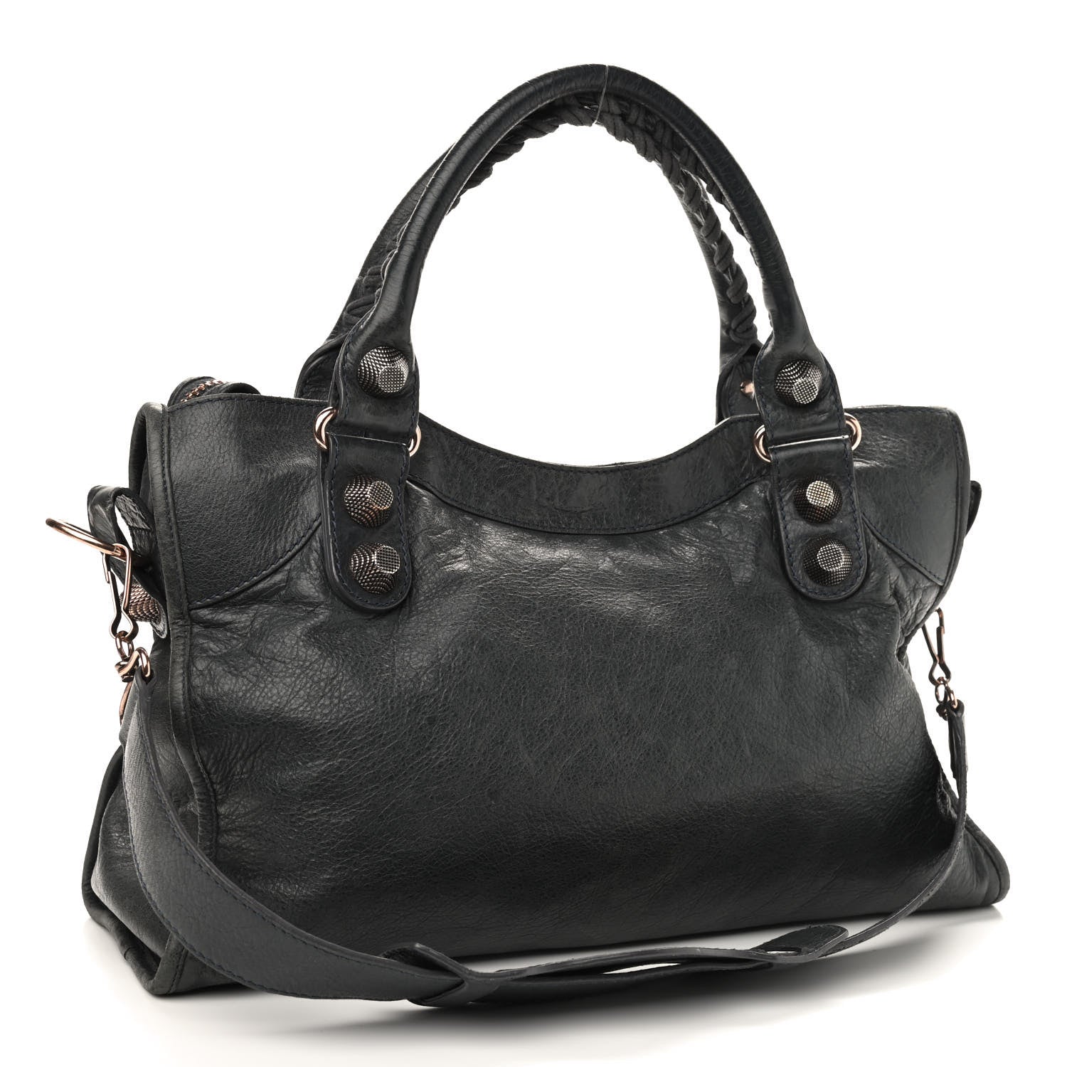 Balenciaga Agneau Giant 21 Rose Gold Hardware City Anthracite 3 of 12