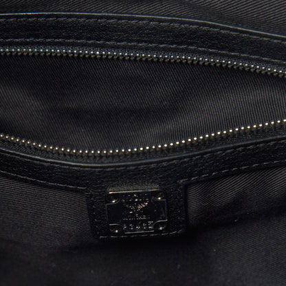 MCM Calfskin Ottomar Large Klara Hobo Black 8 of 10