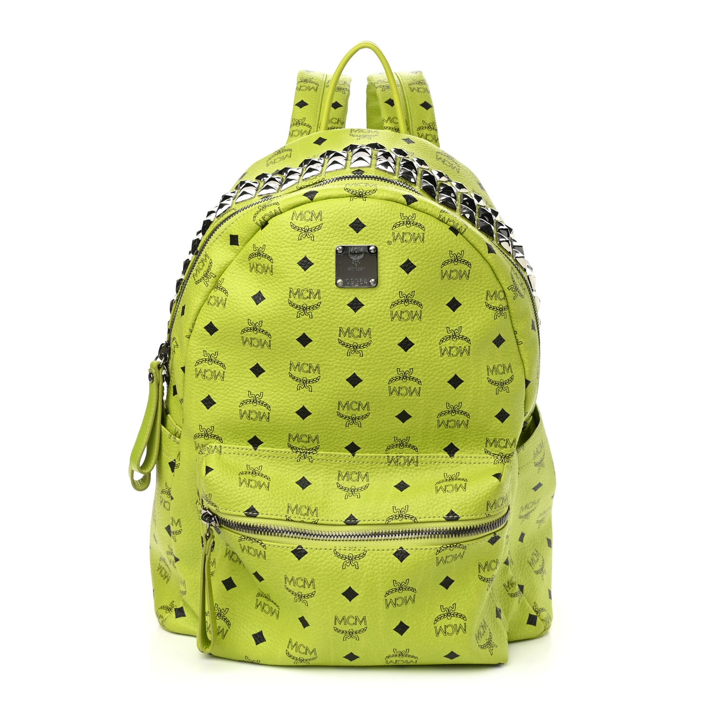 Visetos Crown Stud Medium Stark Backpack Green