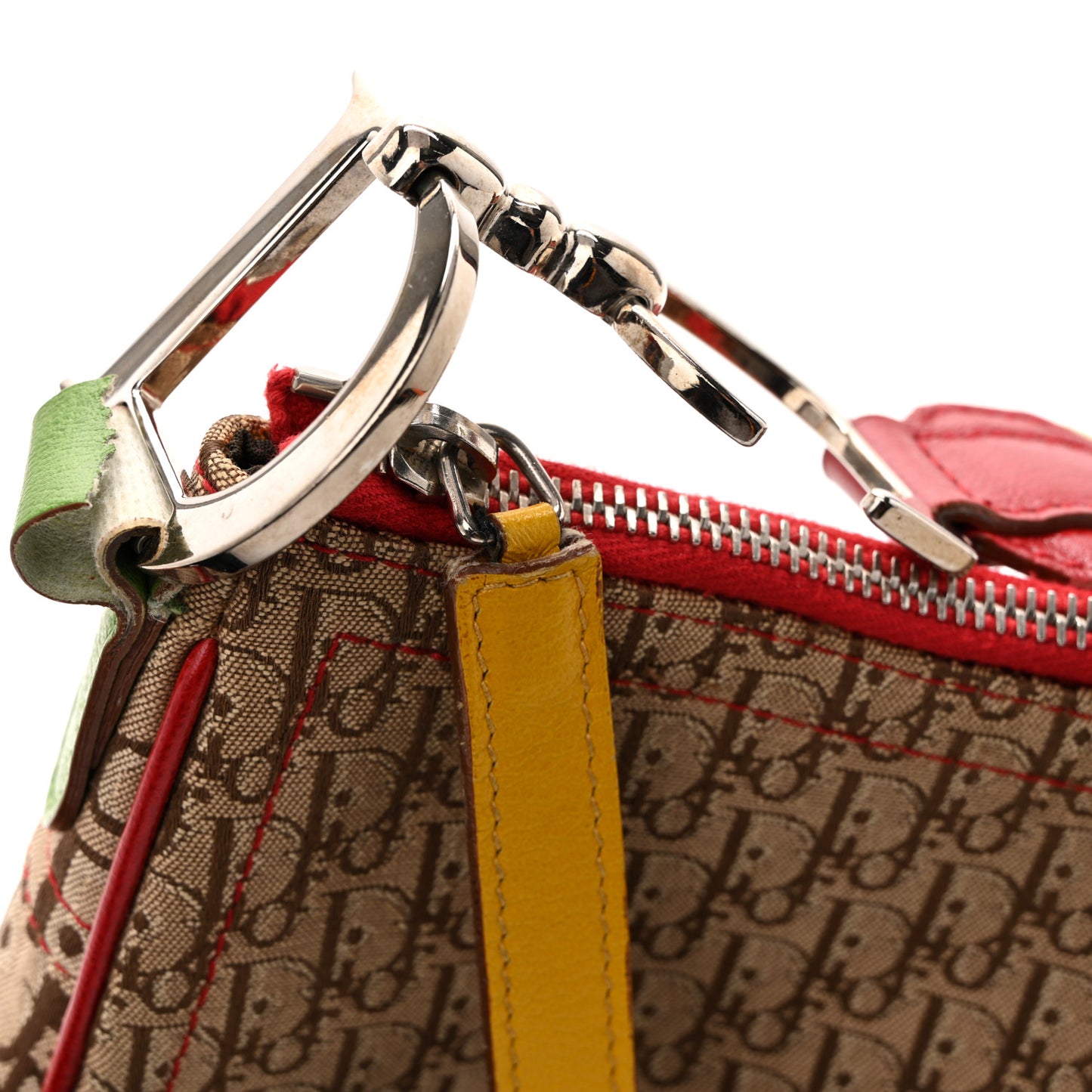 Monogram Rasta Saddle Pochette Beige