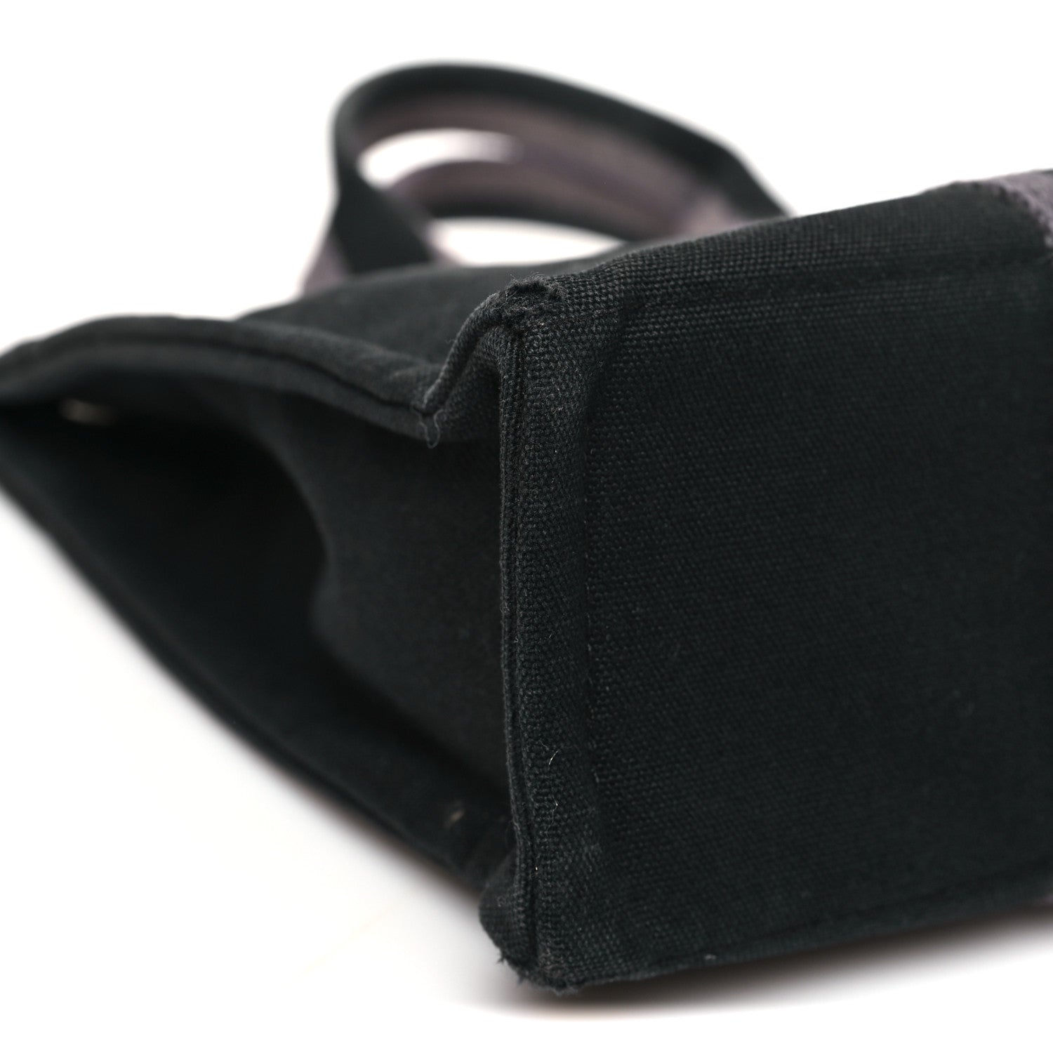 Hermes Canvas Tout Fourre PM Black 8 of 10