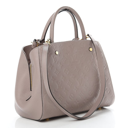 Louis Vuitton Empreinte Montaigne MM Mastic 4 of 12