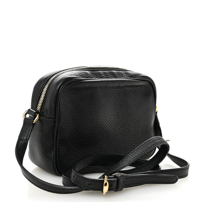 Gucci Pebbled Calfskin Soho Disco Bag Black 3 of 11