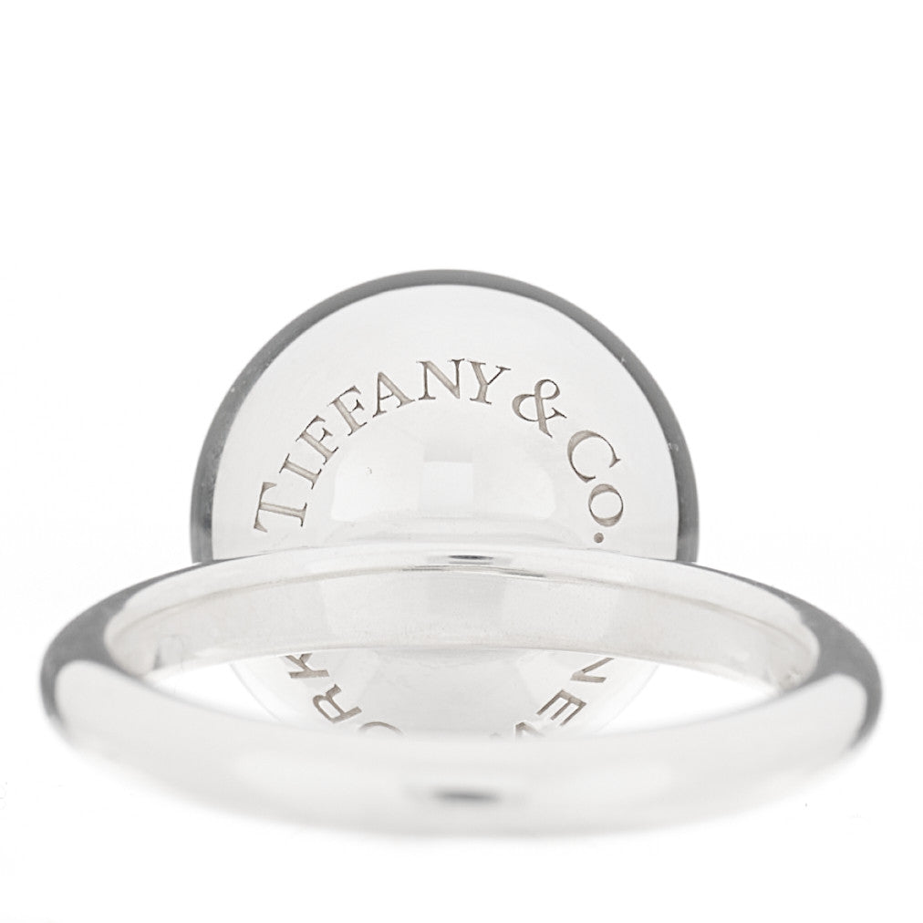 Tiffany Sterling Silver 12mm HardWear Ball Ring 48 4.5 5 of 7