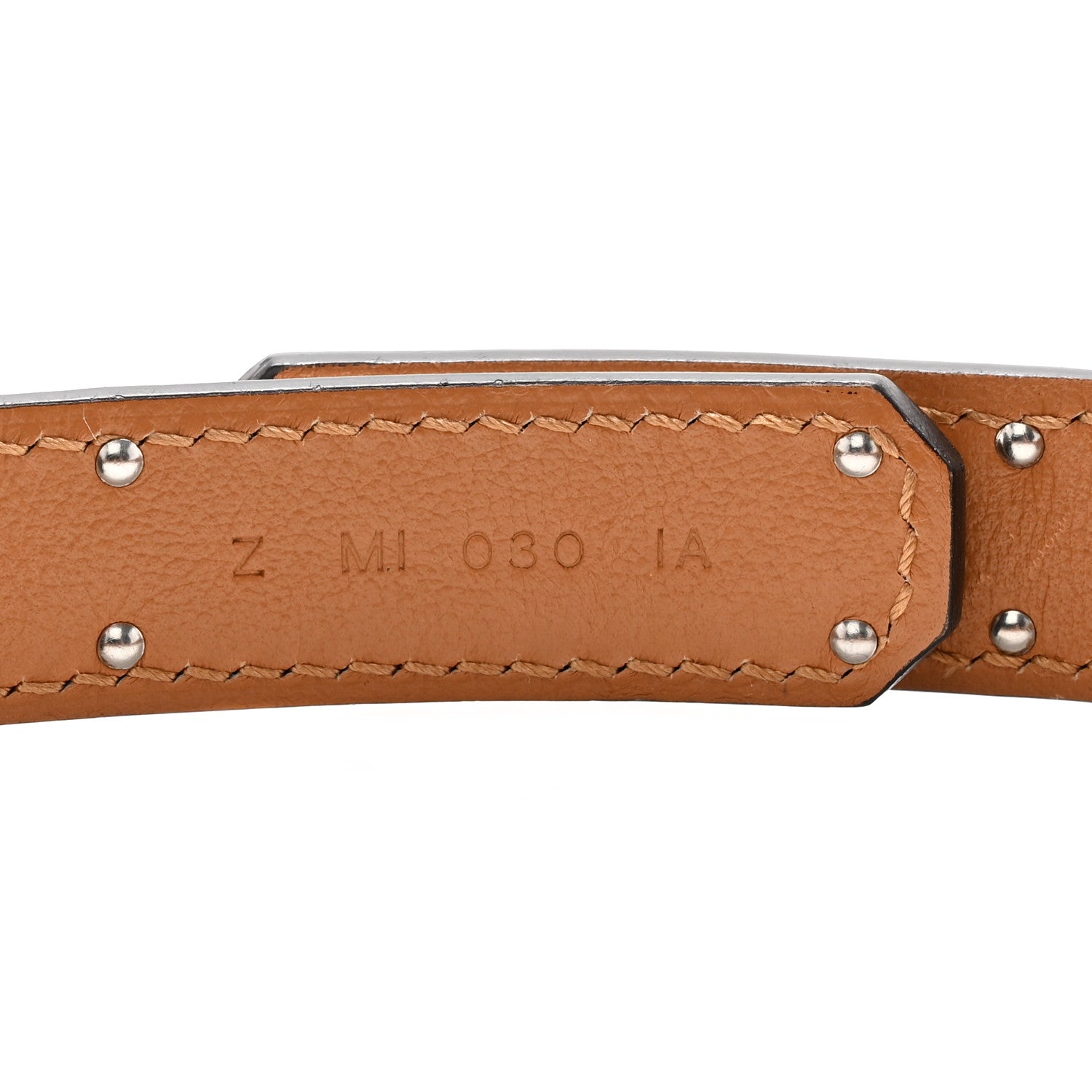Hermes Epsom Kelly Belt Etoupe 3 of 5