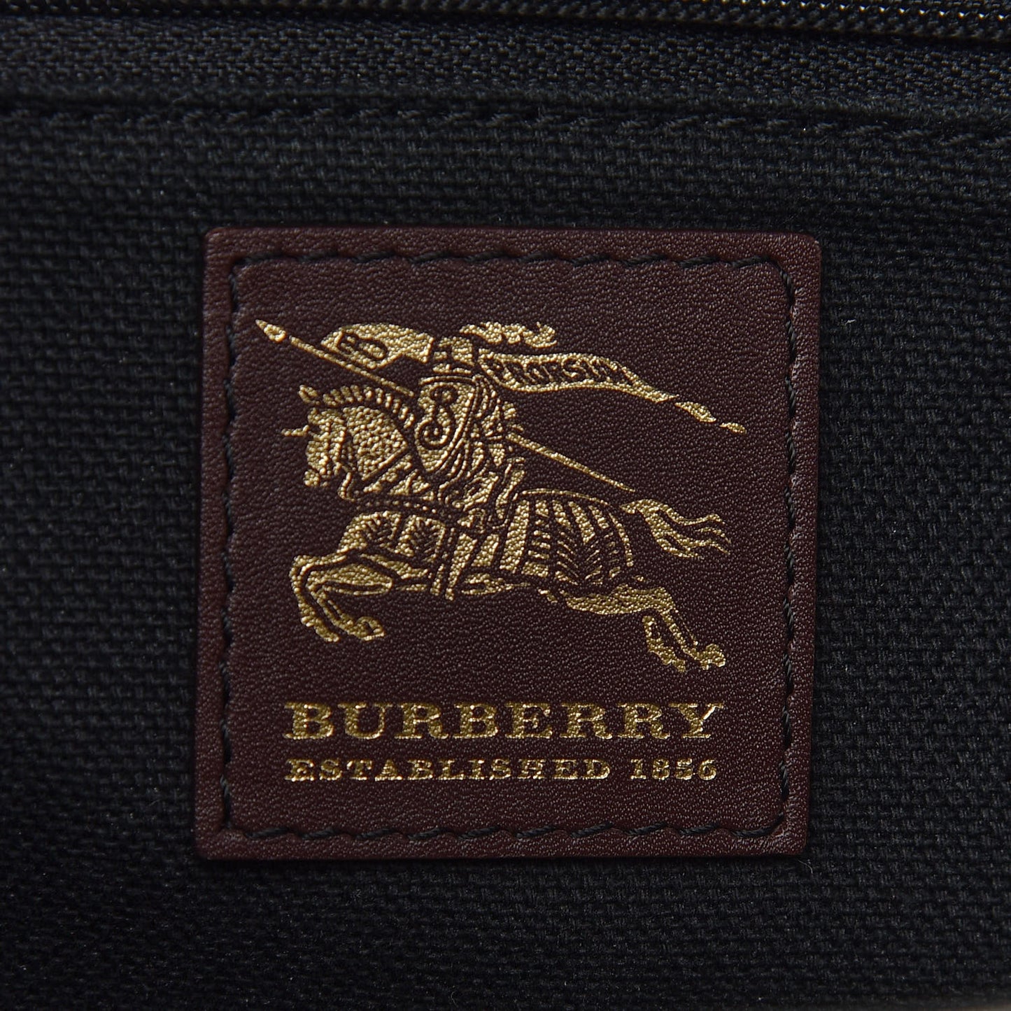 Haymarket Check Satchel Dark Tan