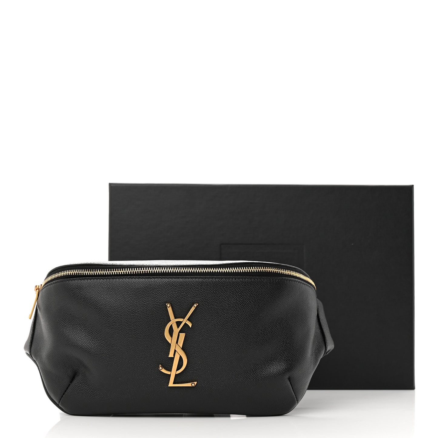 Grain De Poudre Monogram Belt Bag Black