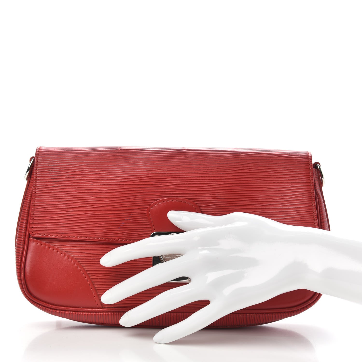 Louis Vuitton Epi Segur Pochette Rouge 2 of 12