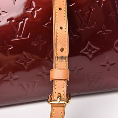 Louis Vuitton Vernis Brea MM Rouge Fauviste 13 of 35