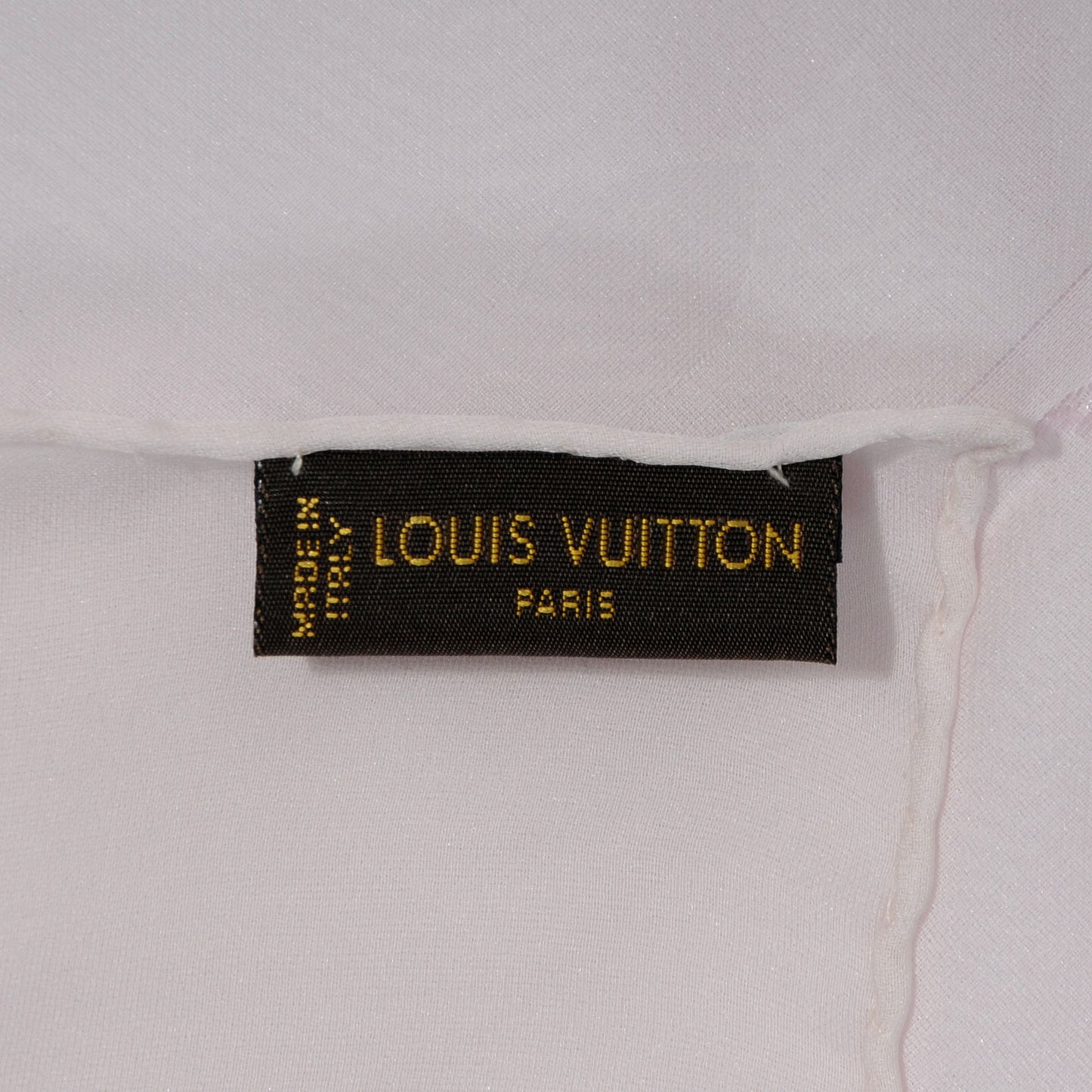 Monogram Silk Glitter Stole