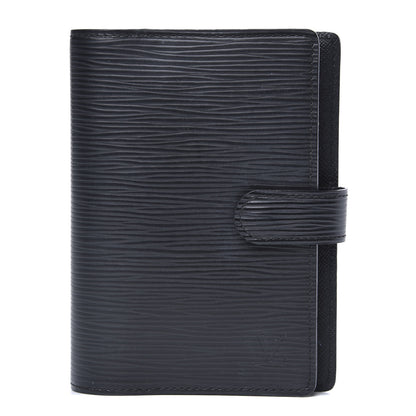 Louis Vuitton Epi Small Ring Agenda Cover Black 1 of 6