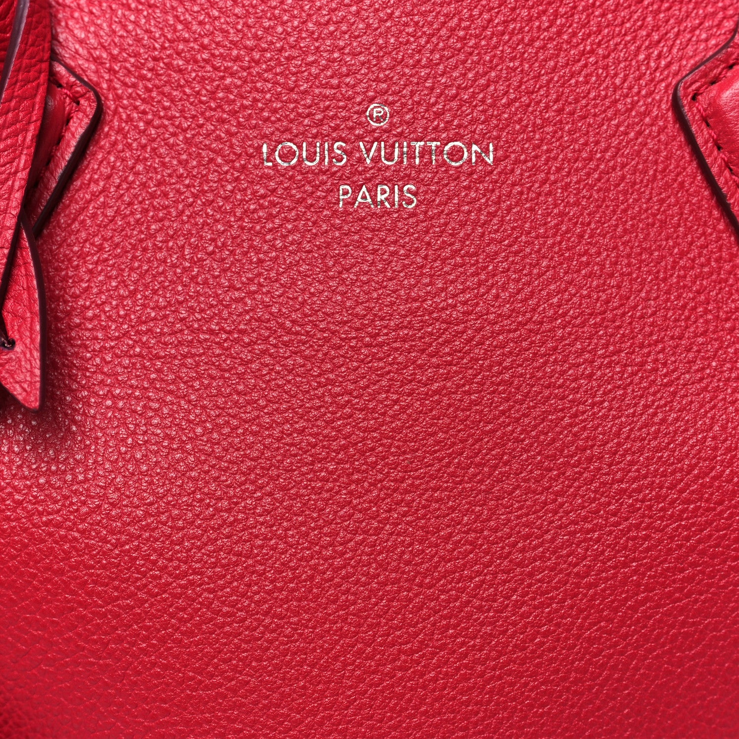 Louis Vuitton Veau Cachemire Soft Lockit MM  Framboise 7 of 9