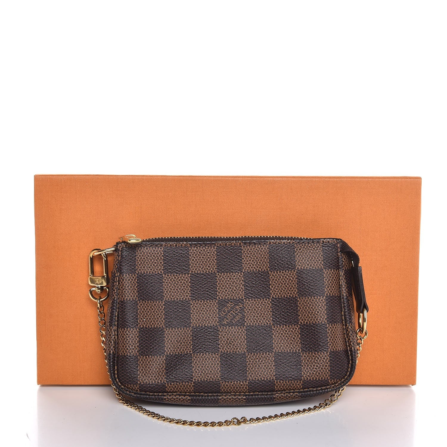 Louis Vuitton Damier Ebene Mini Pochette Accessories 8 of 8