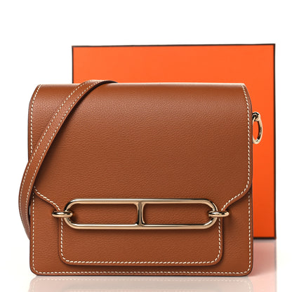 Hermes Evercolor Mini Sac Roulis Gold 10 of 10