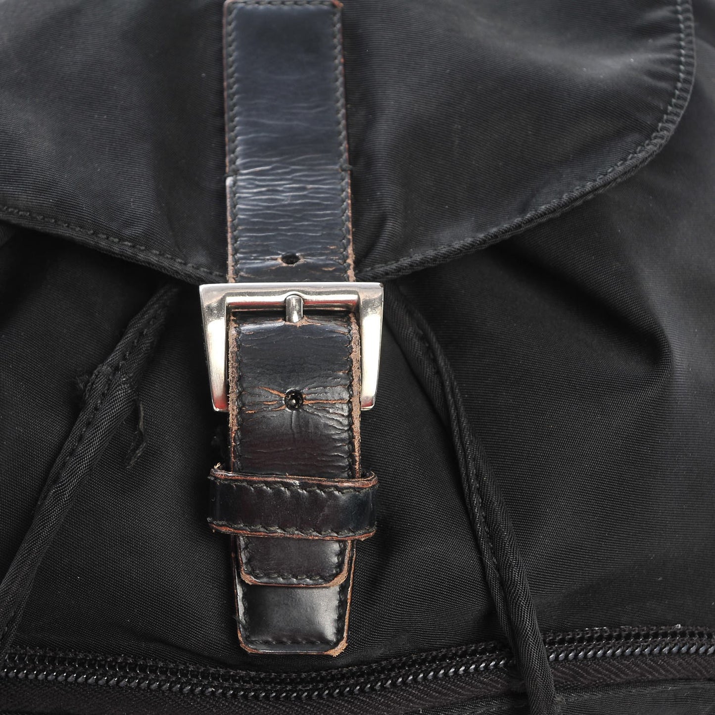 Nylon Vela Small Backpack Black