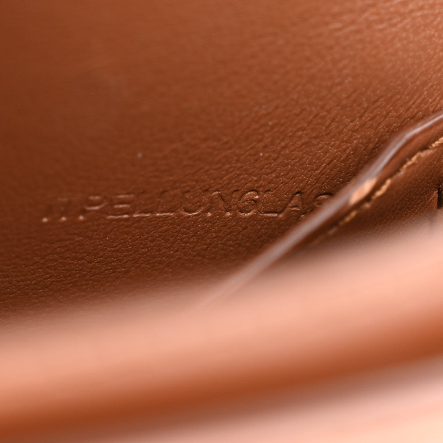 Calfskin TB Bum Bag Brown