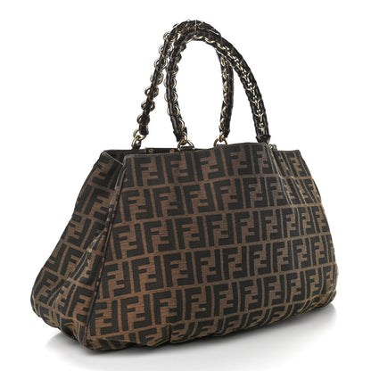 Fendi Zucca Mia Tote Tobacco 3 of 12