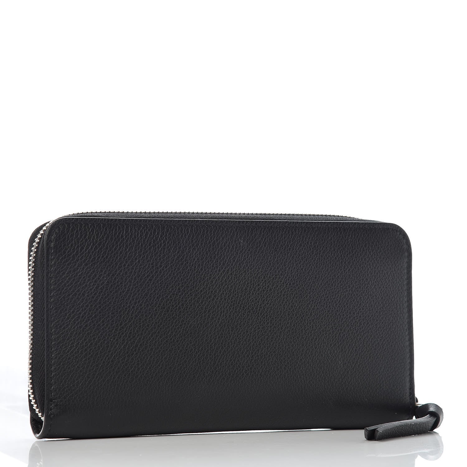 Louis Vuitton Calfskin Zippy Lockme Wallet Black 3 of 12